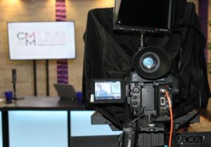 CMM Live behind-the-scenes camera