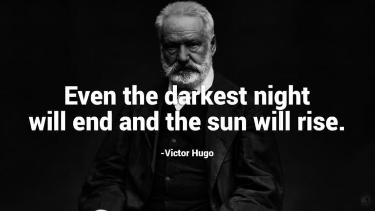 The darknest night has sunrise quote