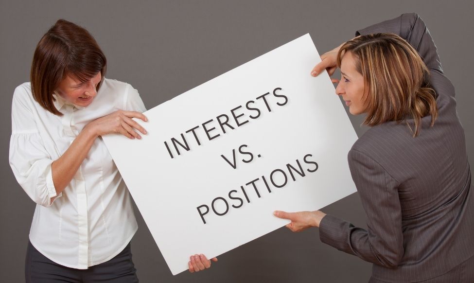 interests vs. positions